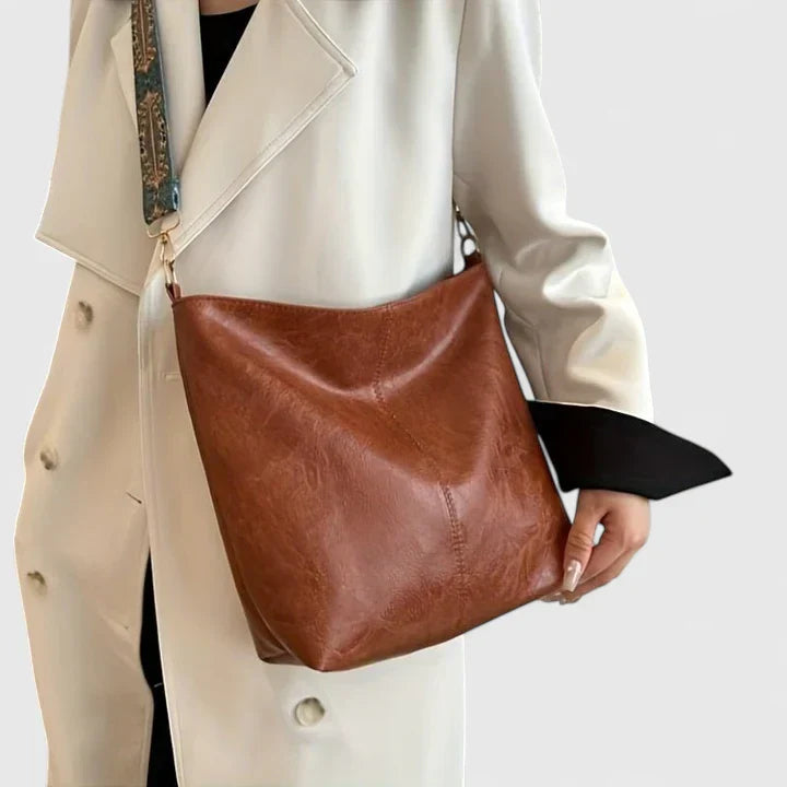 Women’s Vintage Handbag - Large Capacity Shoulder Crossbody Bag - Elyzandraa