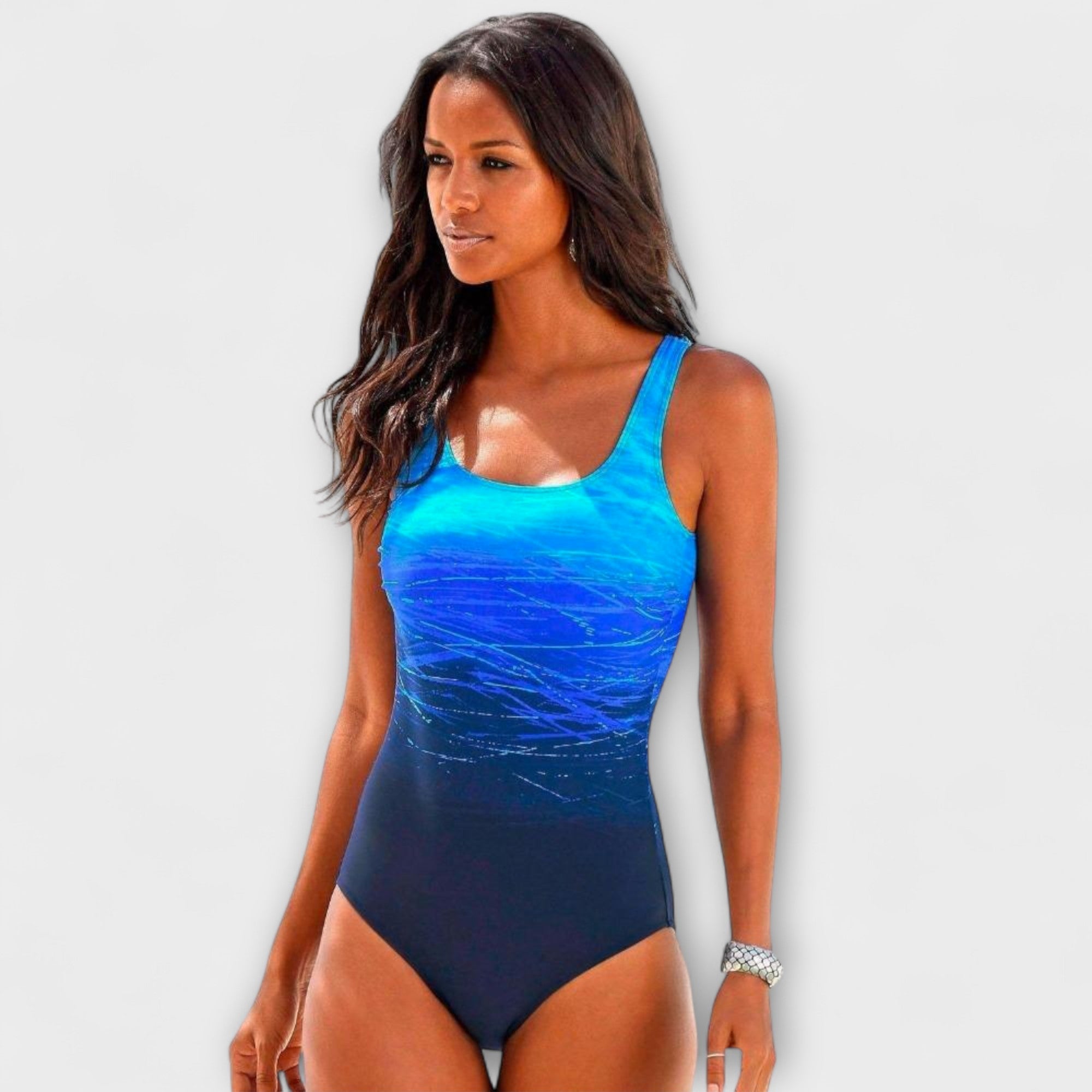 Women’s One Piece Swimsuit – Athletic Fit Swimwear – Lily