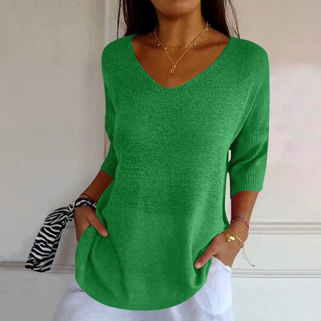 Women’s Casual Blouse – Relaxed Everyday Blouse – Nola