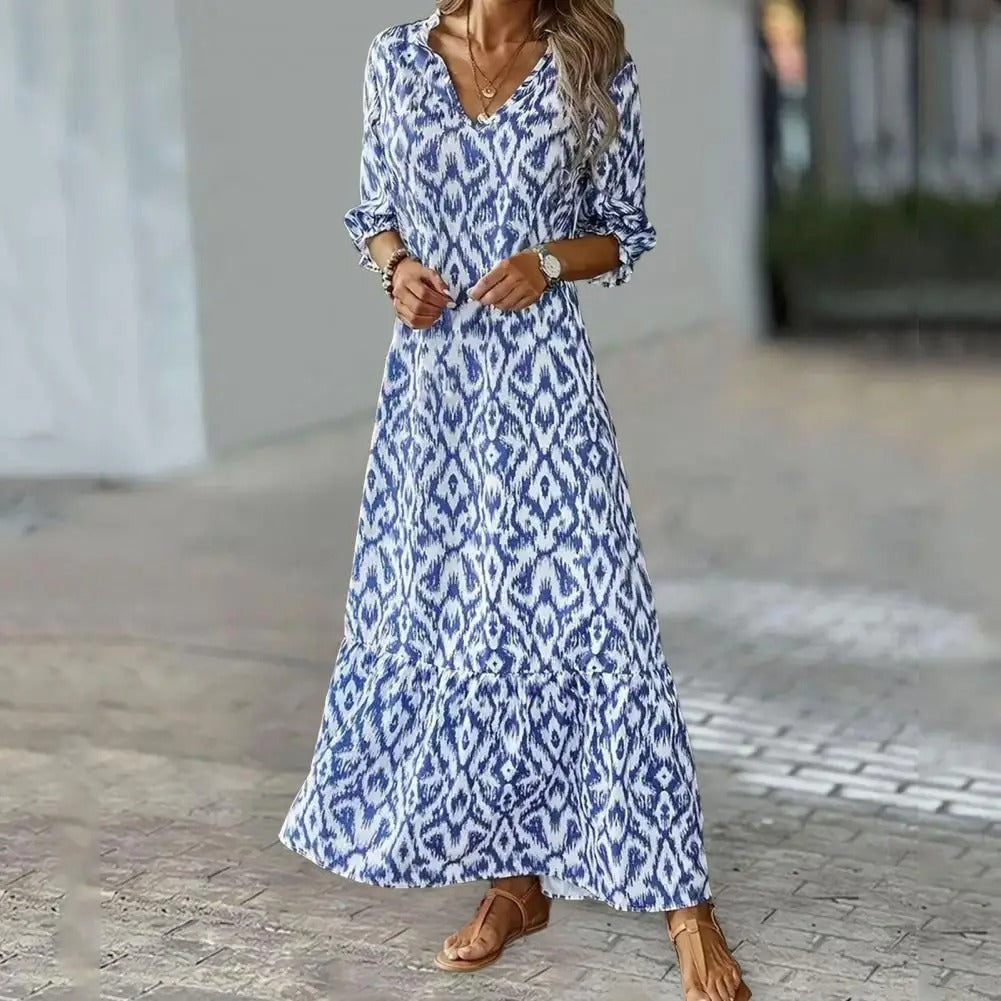 Women’s Maxi Dress - Lightweight Summer Dress - Sarah