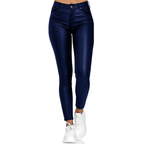 Women’s Slim Fit Pants - Mid Rise Casual Trousers - Phineas