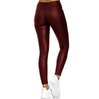 Women’s Slim Fit Pants - Mid Rise Casual Trousers - Phineas