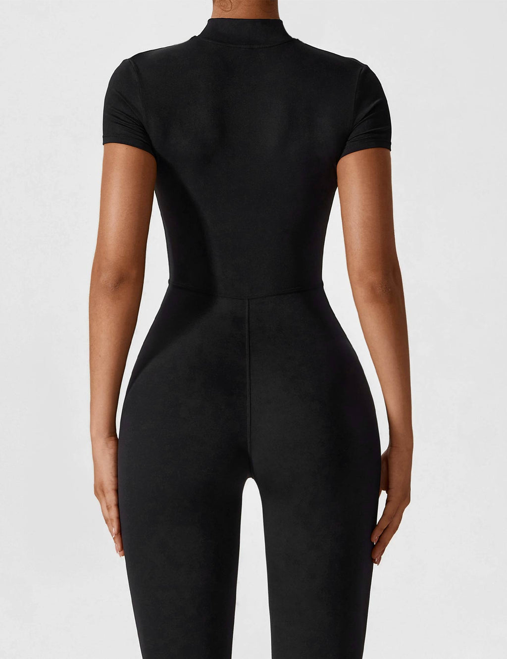 Women’s Bodysuit – Seamless Zip Sculpting Activewear Bodysuit – Lina